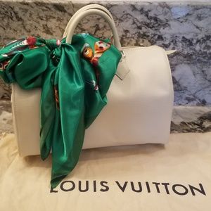 Collection Sala Louis Vuitton Epi Speedy 30  Ivory